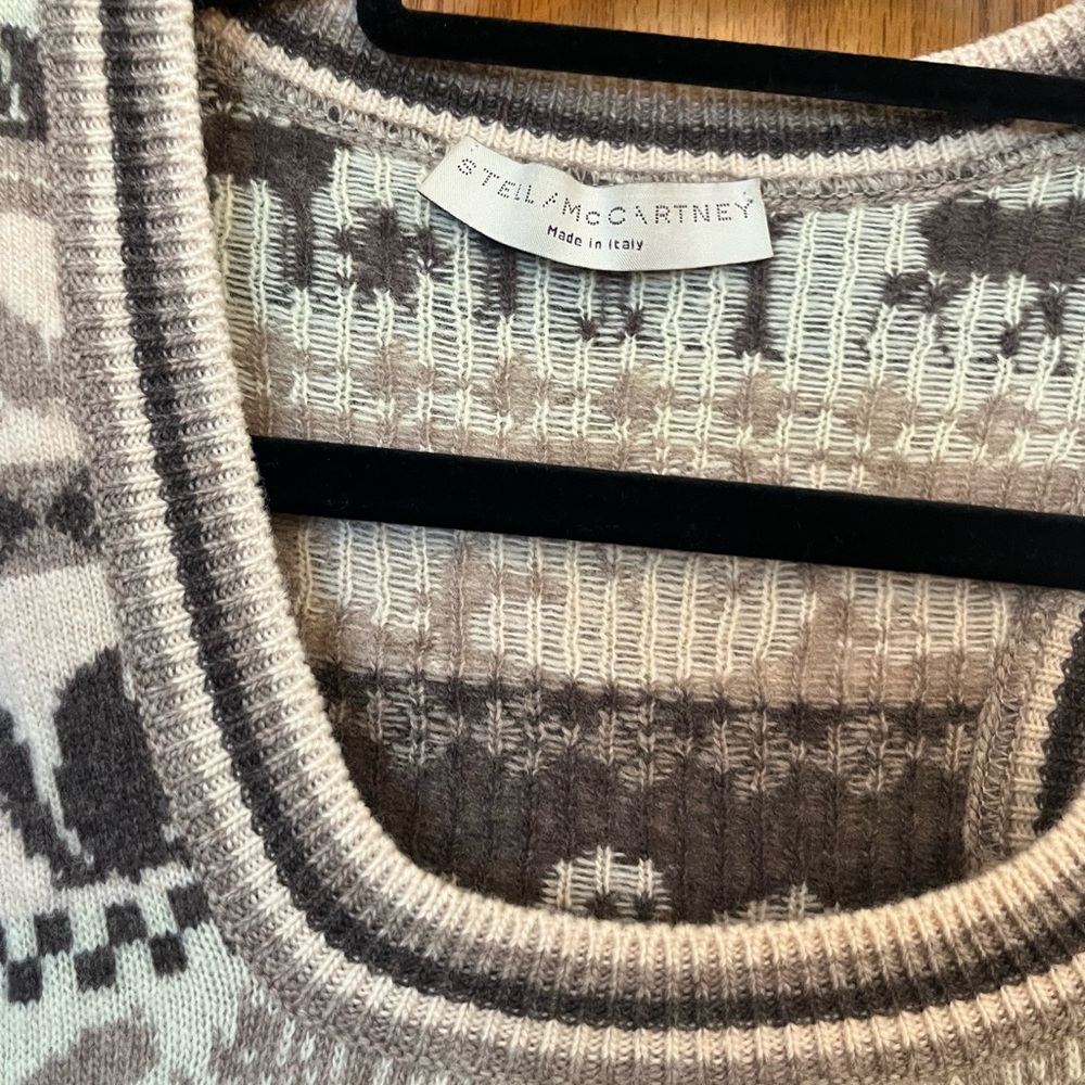 Stella McCartney Wool Fair Isle Vest - Picture 3 of 5